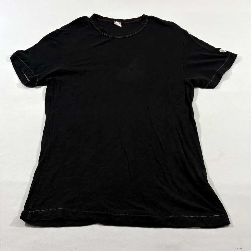 TODD SNYDER X Champion T-shirt Black Crew Cotton Logo Tee Casual Sz M Canada